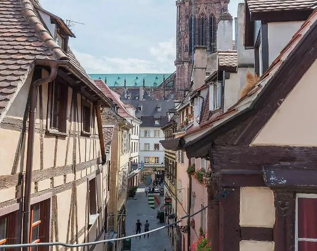 Lägenhet Le Carre D'or - Avec Vue Cathedrale Strasbourg